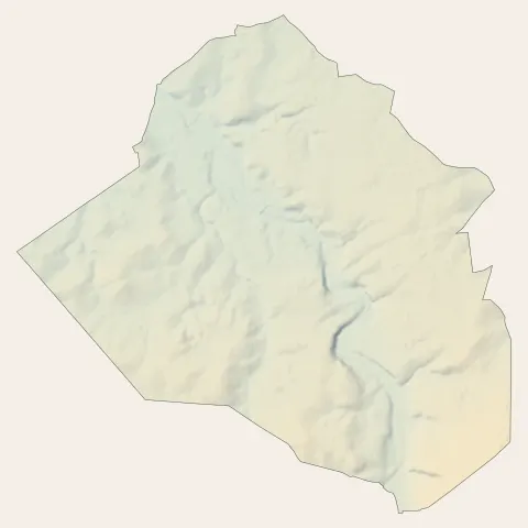 Ardentes : relief