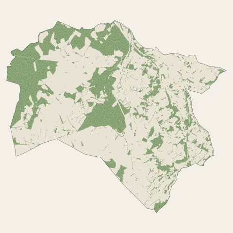 Argenton-sur-Creuse : bois, forêts et landes
