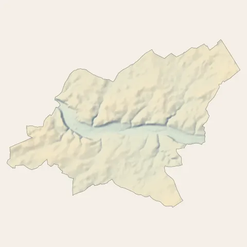 Le Blanc : relief