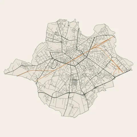 Châteauroux : voies