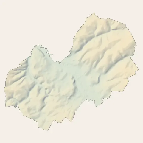 Châtillon-sur-Indre : relief