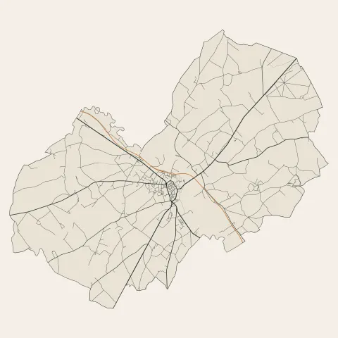 Châtillon-sur-Indre : voies