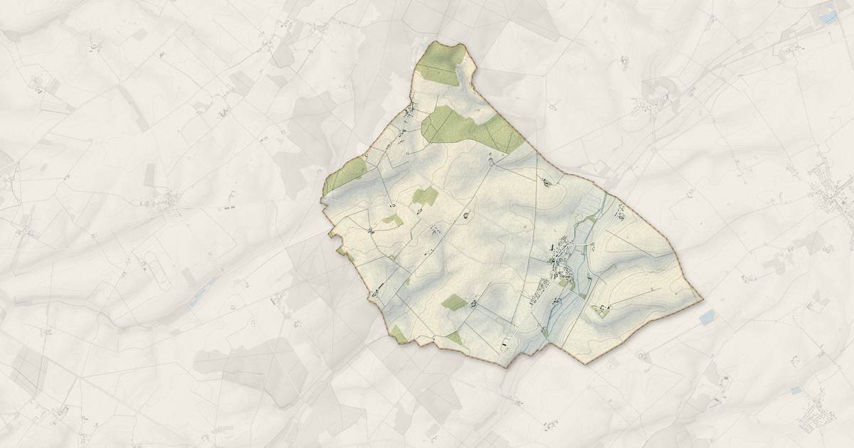 Portrait cartographique de Chezelles : relief, eau, forêts, bâti et voies, calculés à partir des données de l'IGN