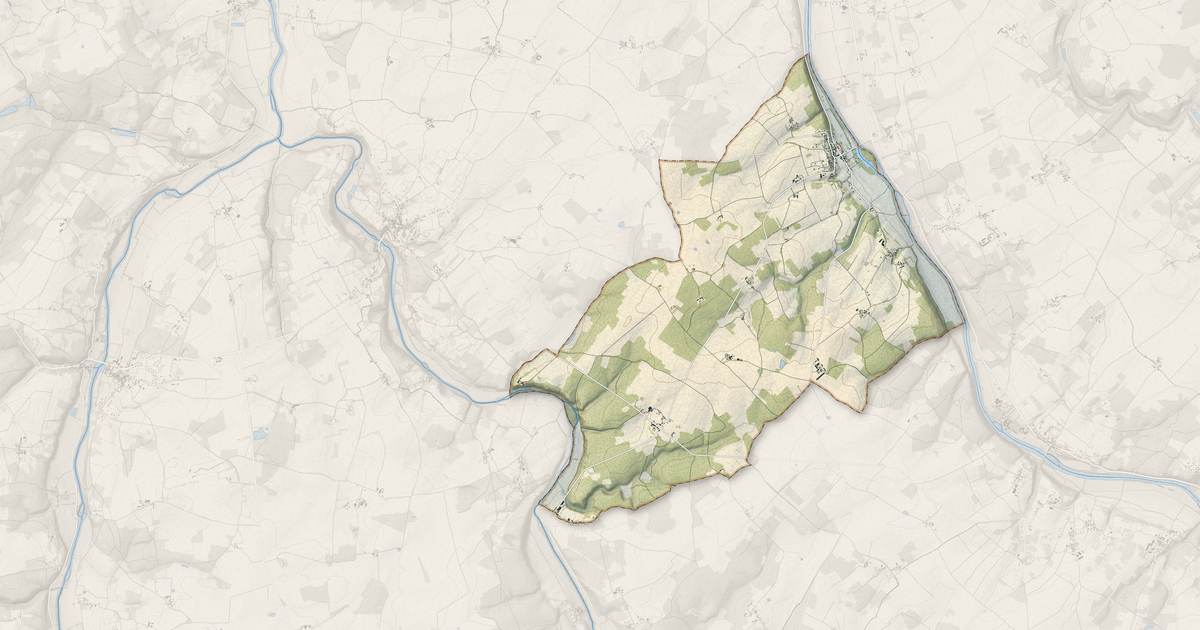 Portrait cartographique de Lurais : relief, eau, forêts, bâti et voies, calculés à partir des données de l'IGN