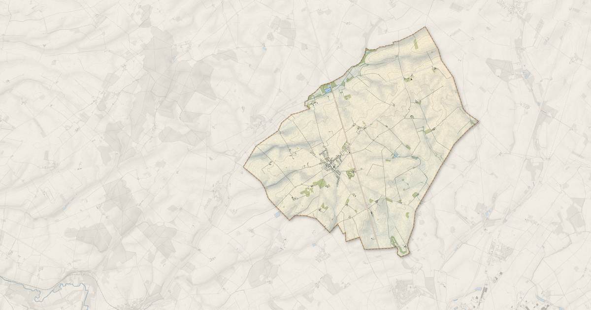 Portrait cartographique de Vineuil : relief, eau, forêts, bâti et voies, calculés à partir des données de l'IGN