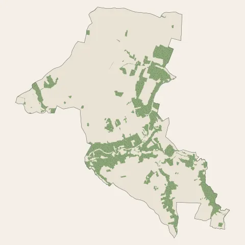 Artannes-sur-Indre : bois, forêts et landes