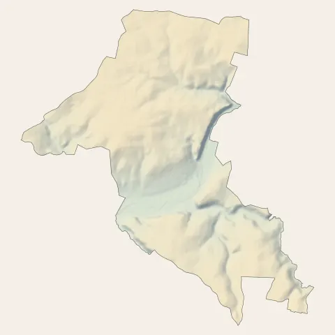 Artannes-sur-Indre : relief