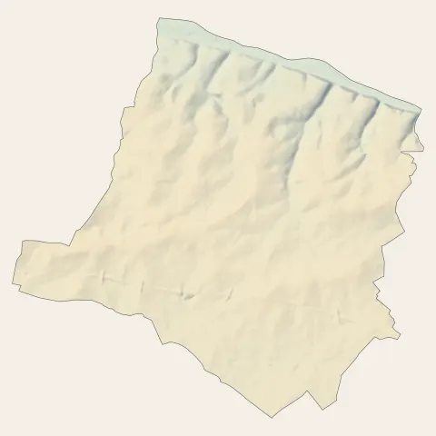 Athée-sur-Cher : relief