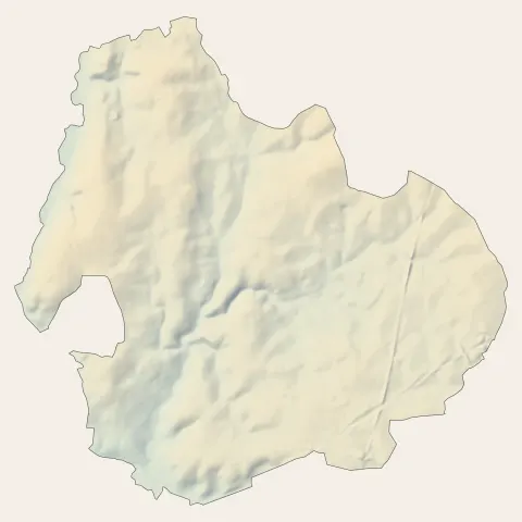 Auzouer-en-Touraine : relief