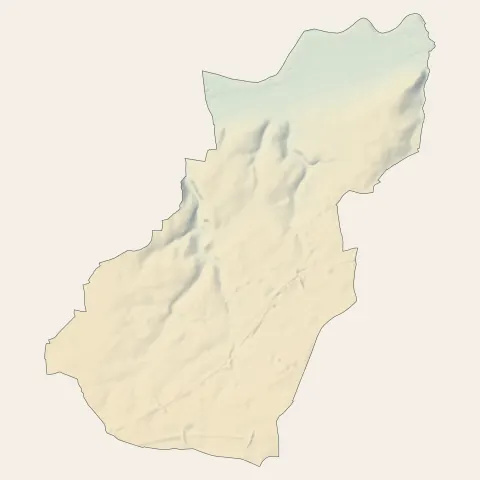 Ballan-Miré : relief