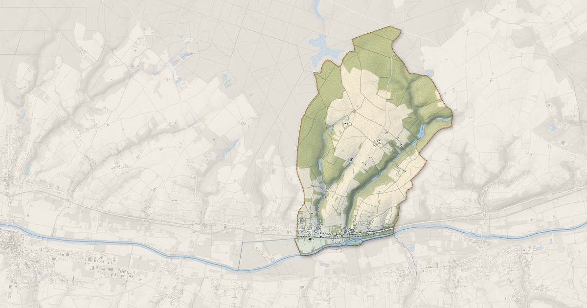 Portrait cartographique de Chisseaux : relief, eau, forêts, bâti et voies, calculés à partir des données de l'IGN