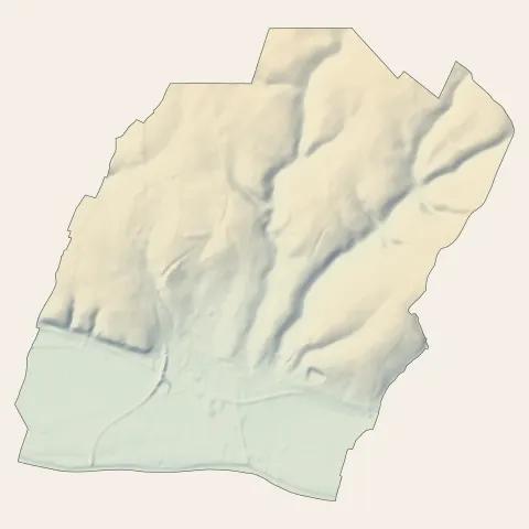 La Croix-en-Touraine : relief