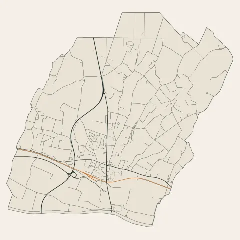 La Croix-en-Touraine : voies
