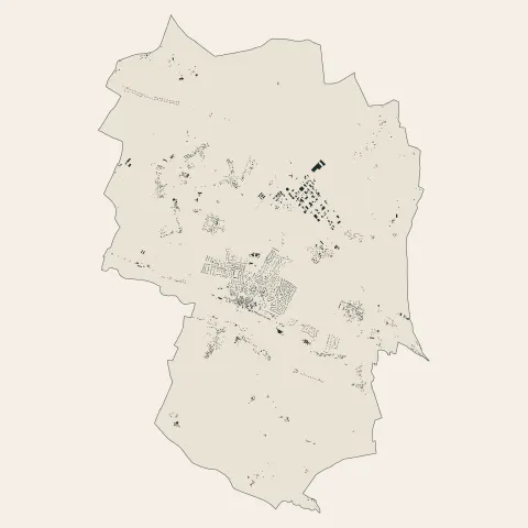 Esvres : bâti