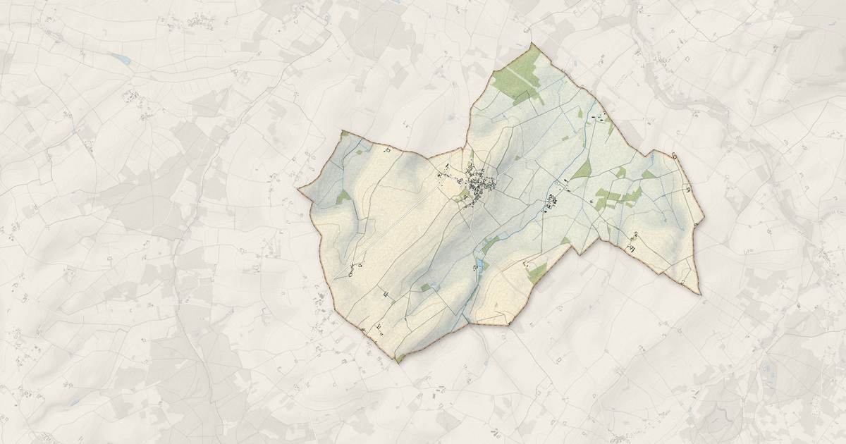 Portrait cartographique de Faye-la-Vineuse : relief, eau, forêts, bâti et voies, calculés à partir des données de l'IGN