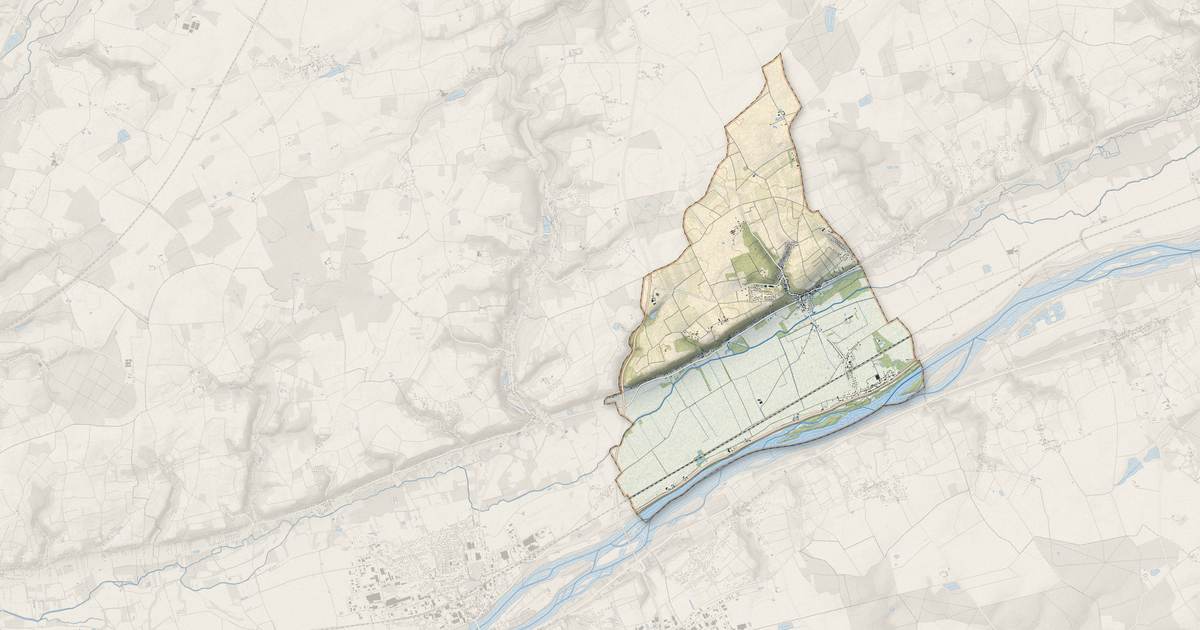 Portrait cartographique de Limeray : relief, eau, forêts, bâti et voies, calculés à partir des données de l'IGN