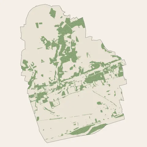 Nazelles-Négron : bois, forêts et landes