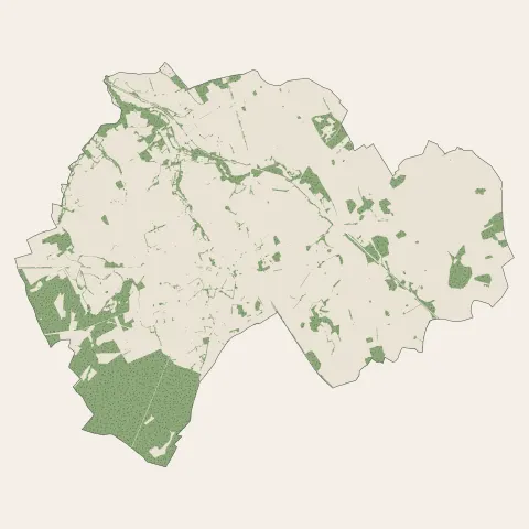 Neuillé-Pont-Pierre : bois, forêts et landes