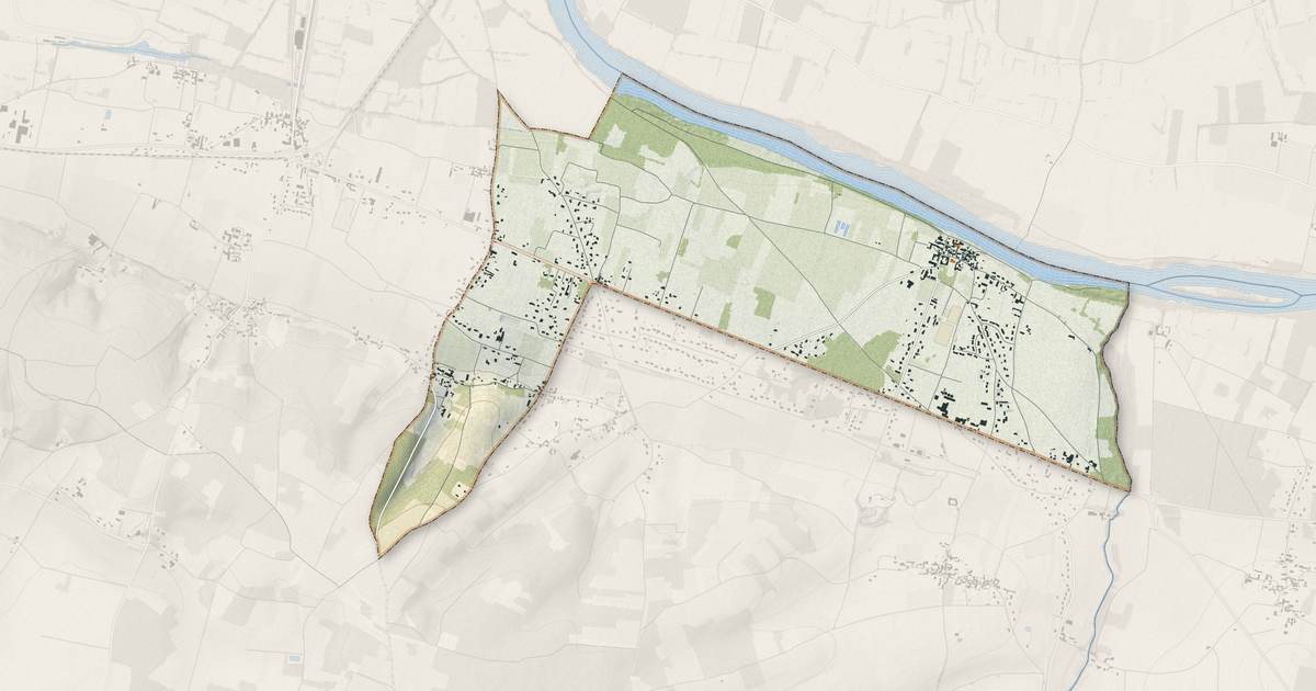 Portrait cartographique de Rivière : relief, eau, forêts, bâti et voies, calculés à partir des données de l'IGN