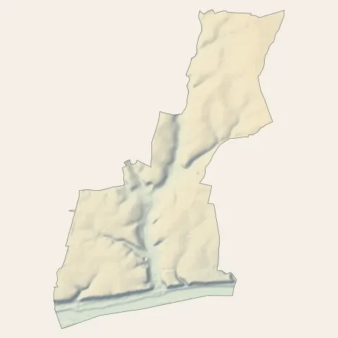 Rochecorbon : relief