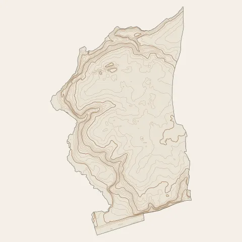Saint-Cyr-sur-Loire : courbes de niveau
