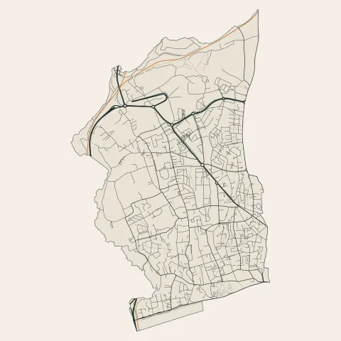 Saint-Cyr-sur-Loire : voies