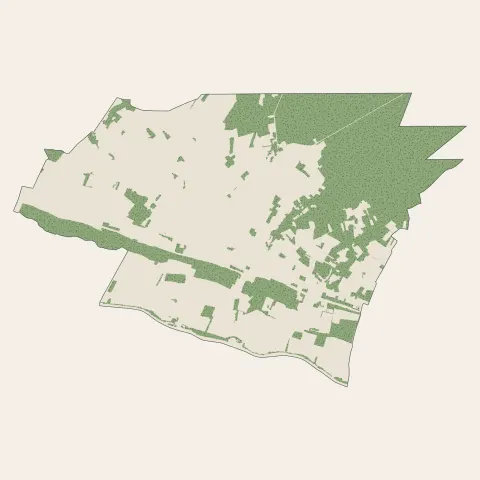 Saint-Martin-le-Beau : bois, forêts et landes