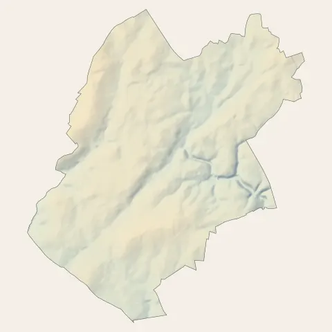 Semblançay : relief