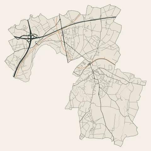 Veigné : voies