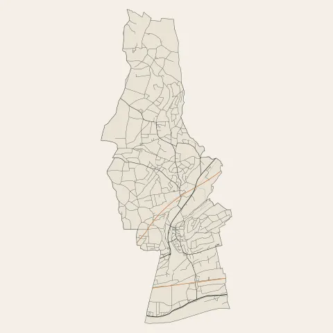 Vernou-sur-Brenne : voies