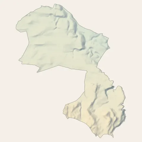 Les Abrets en Dauphiné : relief