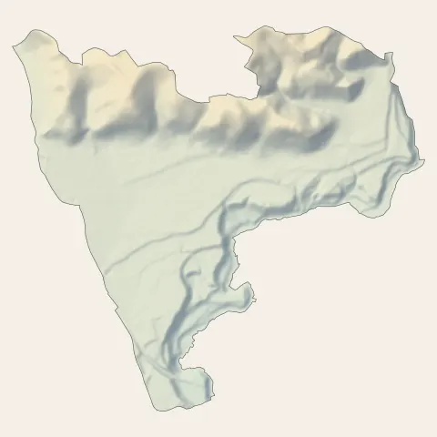 Apprieu : relief