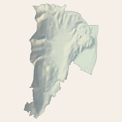 Barraux : relief