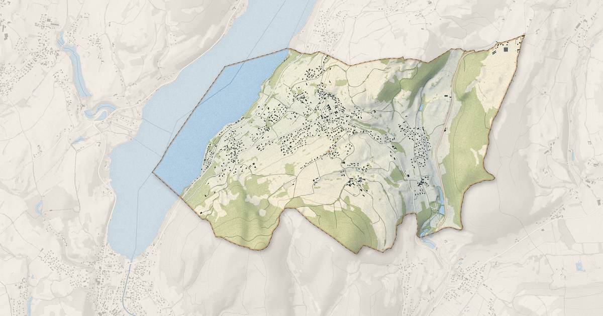 Portrait cartographique de Bilieu : relief, eau, forêts, bâti et voies, calculés à partir des données de l'IGN