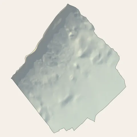 Biviers : relief