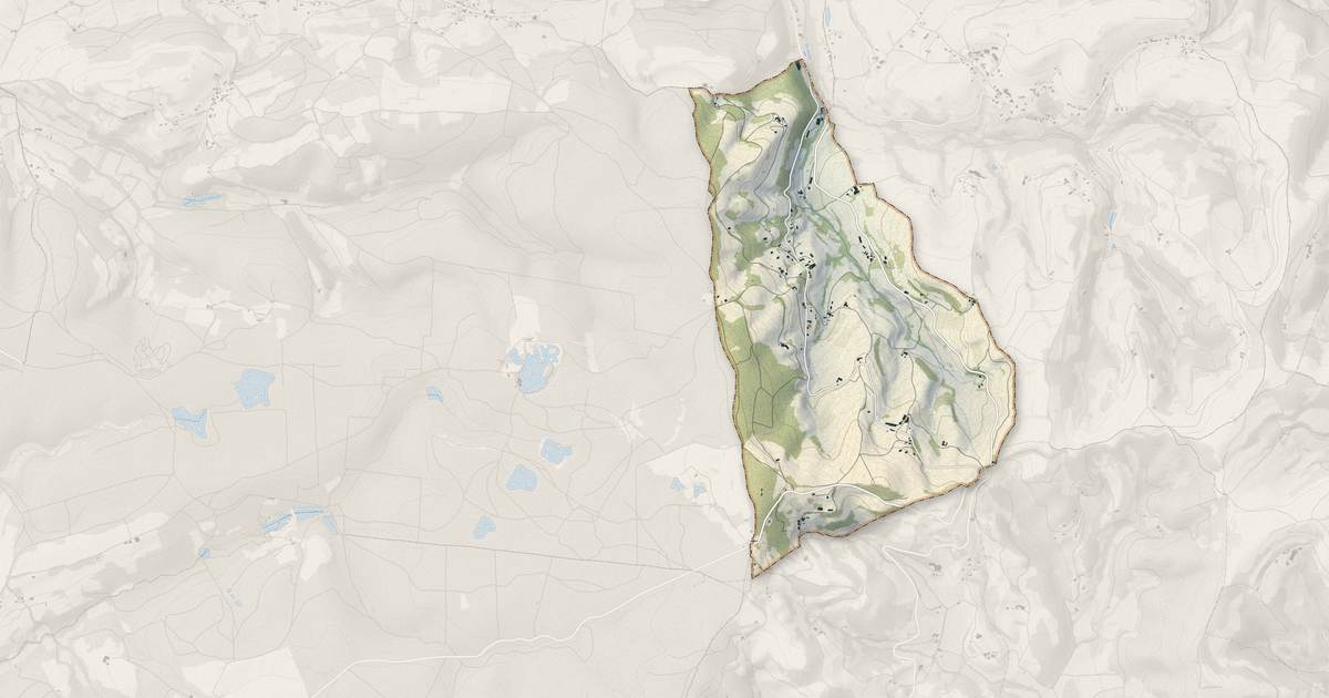 Portrait cartographique de Brion : relief, eau, forêts, bâti et voies, calculés à partir des données de l'IGN