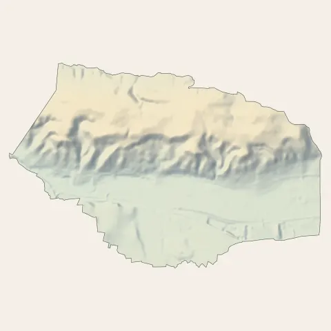 Cessieu : relief
