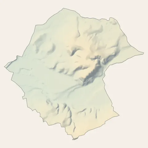Charantonnay : relief