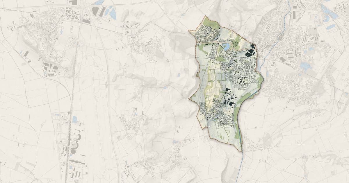 Portrait cartographique de Charvieu-Chavagneux : relief, eau, forêts, bâti et voies, calculés à partir des données de l'IGN