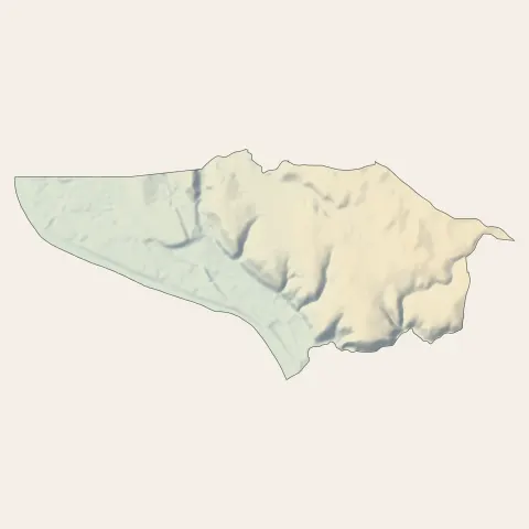 Chasse-sur-Rhône : relief
