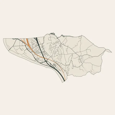 Chasse-sur-Rhône : voies