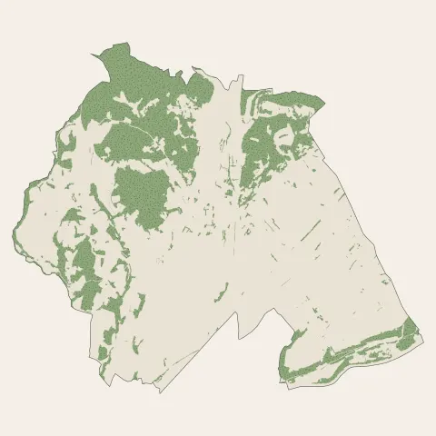 Chatte : bois, forêts et landes