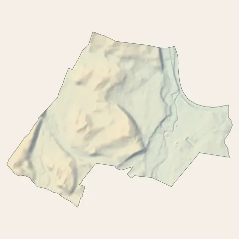 Chavanoz : relief