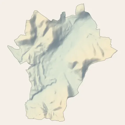 Chirens : relief