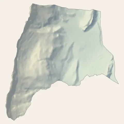 Claix : relief