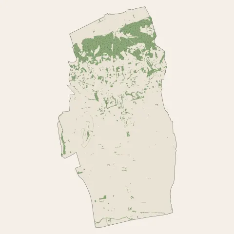 La Côte-Saint-André : bois, forêts et landes