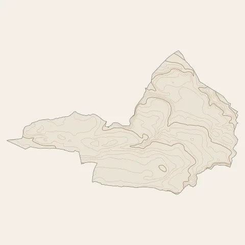 Dolomieu : courbes de niveau