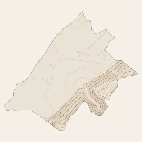 Domène : courbes de niveau