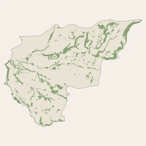 Estrablin : bois, forêts et landes