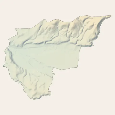 Estrablin : relief